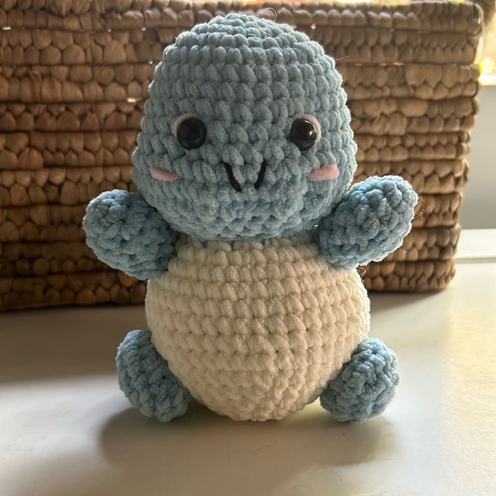 Handmade Crochet Squirtle